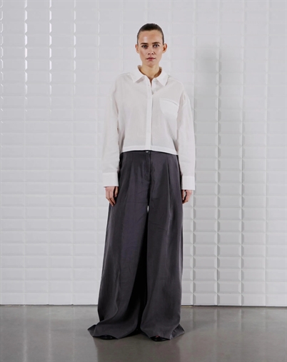 Quine Cropped Skjorte - WITHBLACK